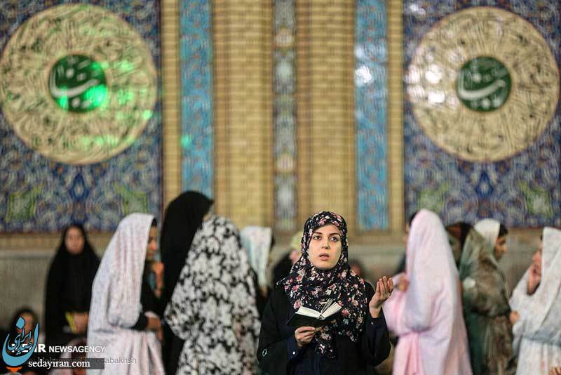(تصاویر) مراسم احیای شب نوزدهم ماه مبارک رمضان در امامزاده صالح (ع)