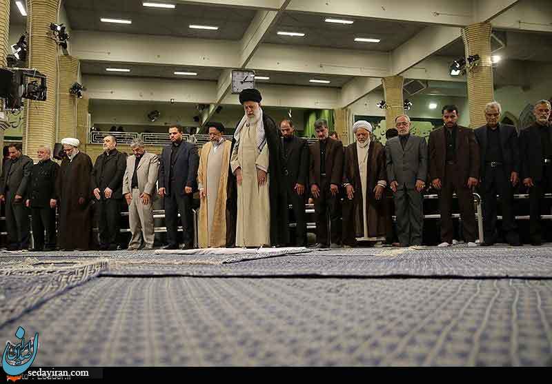 (تصاویر) سوگواری سالروز شهادت امام علی(ع) در حضور رهبر معظم انقلاب
