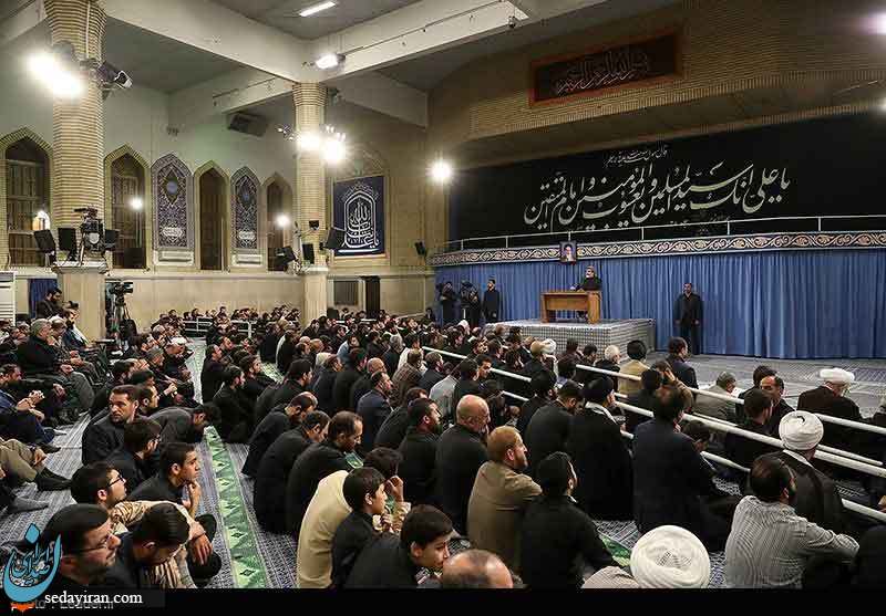 (تصاویر) سوگواری سالروز شهادت امام علی(ع) در حضور رهبر معظم انقلاب