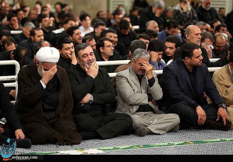 (تصاویر) سوگواری سالروز شهادت امام علی(ع) در حضور رهبر معظم انقلاب
