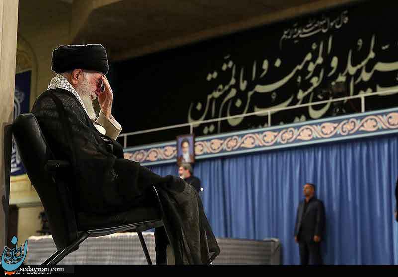 (تصاویر) سوگواری سالروز شهادت امام علی(ع) در حضور رهبر معظم انقلاب