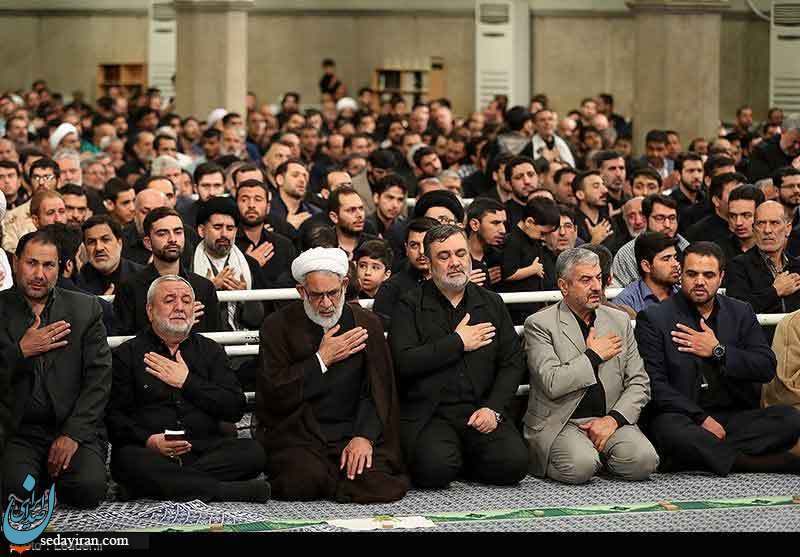 (تصاویر) سوگواری سالروز شهادت امام علی(ع) در حضور رهبر معظم انقلاب