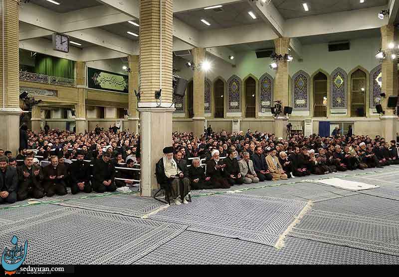 (تصاویر) سوگواری سالروز شهادت امام علی(ع) در حضور رهبر معظم انقلاب