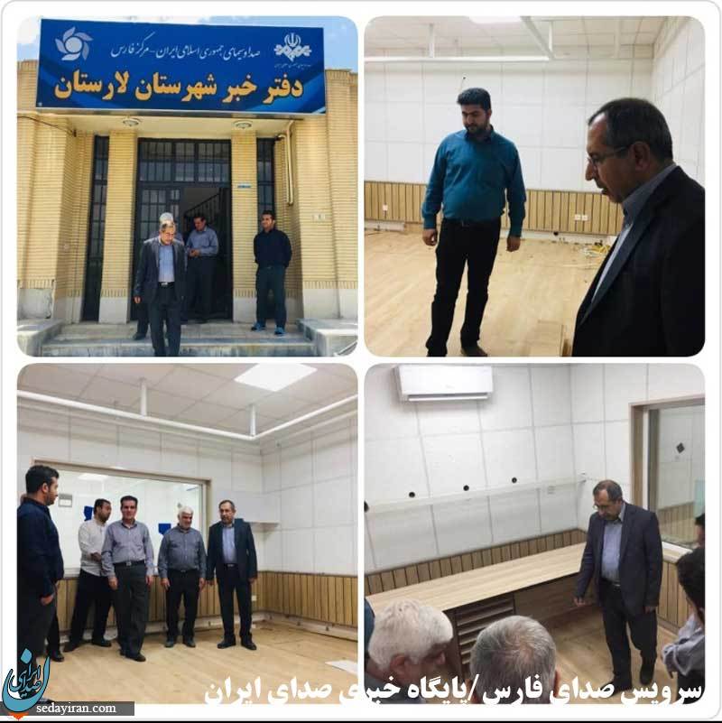 (تصاویر) بازدید دکتر جمشید جعفرپور از دفتر خبر شهرستان لارستان