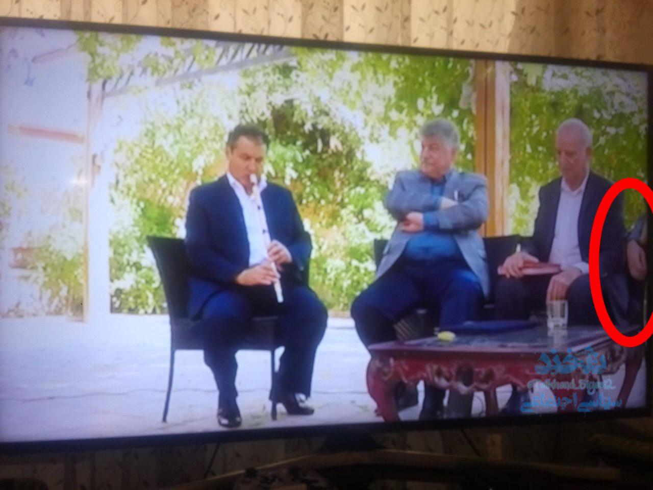 (تصویر) حرکت عجیب صدا و سیما در پخش زنده!