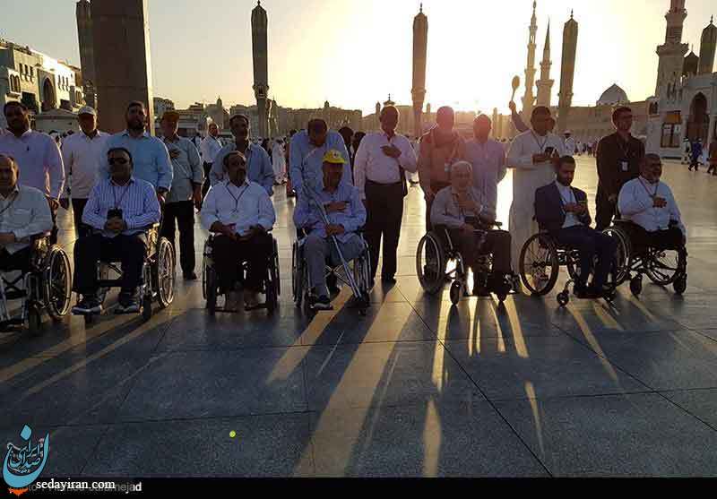 (تصاویر) زیارت جانبازان از مسجدالنبی و قبرستان بقیع (تصاویر) زیارت جانبازان از مسجدالنبی و قبرستان بقیع