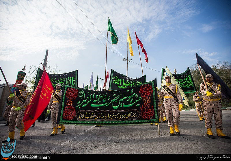 (تصاویر) مراسم عزاداری ۲۸ صفر نیروهای مسلح
