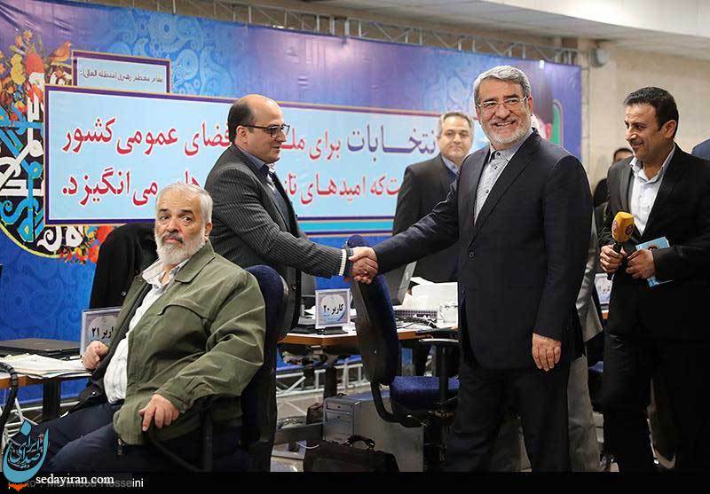 (تصاویر) بازدید وزیر کشور از روند ثبتنام داوطلبان انتخابات مجلس (تصاویر) بازدید وزیر کشور از روند ثبتنام داوطلبان انتخابات مجلس