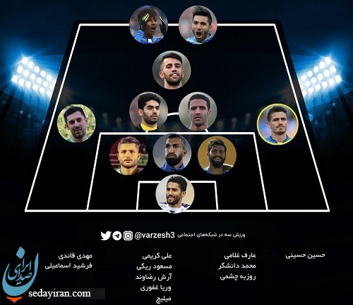 ترکیب استقلال مقابل پیکان مشخص شد