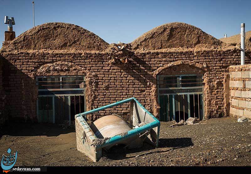 (تصاویر) خسارات سیل در روستای بهانگر سبزوار
