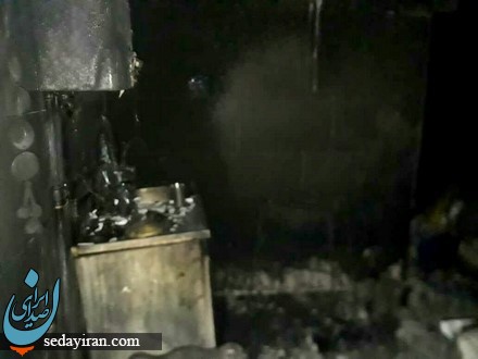 مرگ تلخ مادر و 2 فرزند در آتش خانه