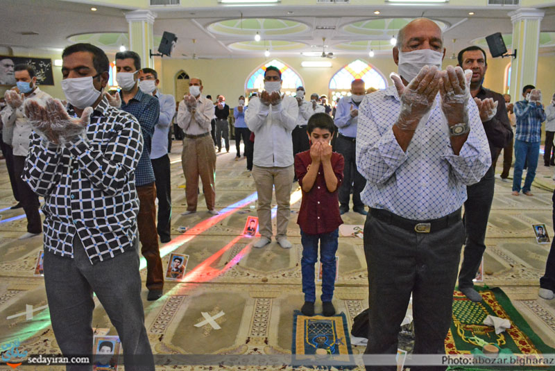 (تصاویر) نماز عید سعید فطر در شهرستان لارستان