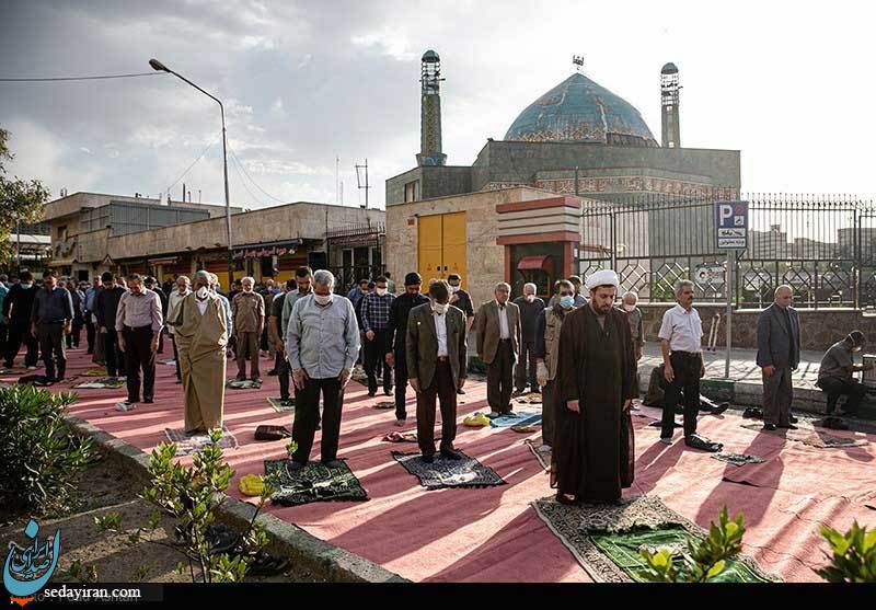 (تصاویر) اقامه نماز عید فطر- شهرک اکباتان