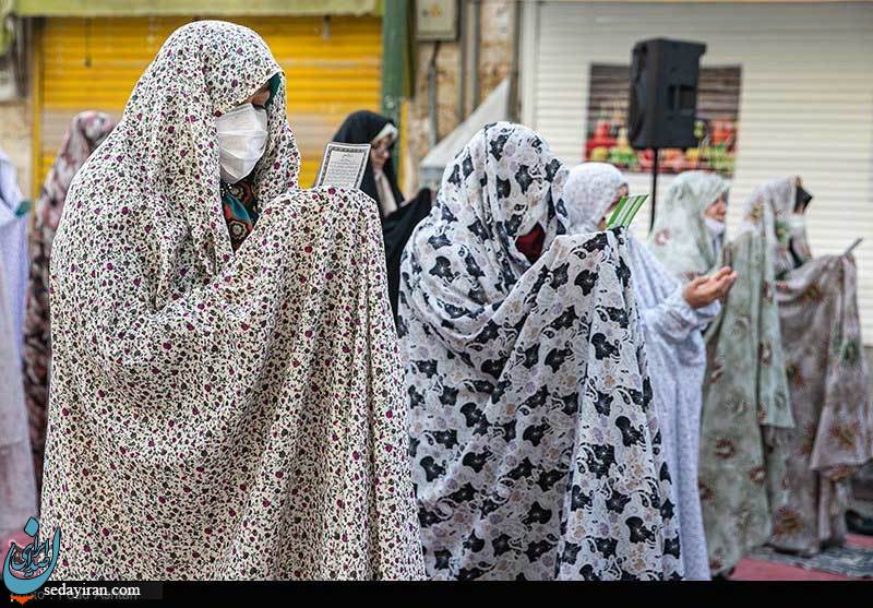 (تصاویر) اقامه نماز عید فطر- شهرک اکباتان