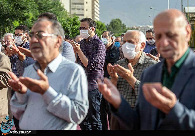 (تصاویر) اقامه نماز عید فطر- شهرک اکباتان
