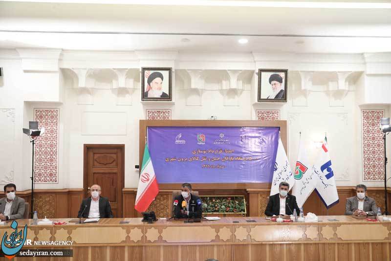(تصاویر) امضا قرارداد نوسازی ۵۰۰۰ دستگاه ناوگان حمل و نقل