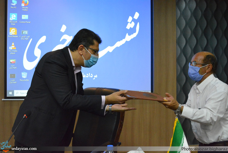 (تصاویر) نشست خبری رئیس دانشکده علوم پزشکی شهرستان لارستان