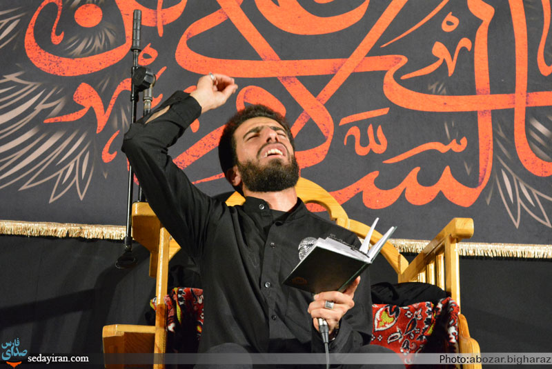 (تصاویر) مراسم عزاداری شب هشتم محرم در هیئت زینبیون لارستان