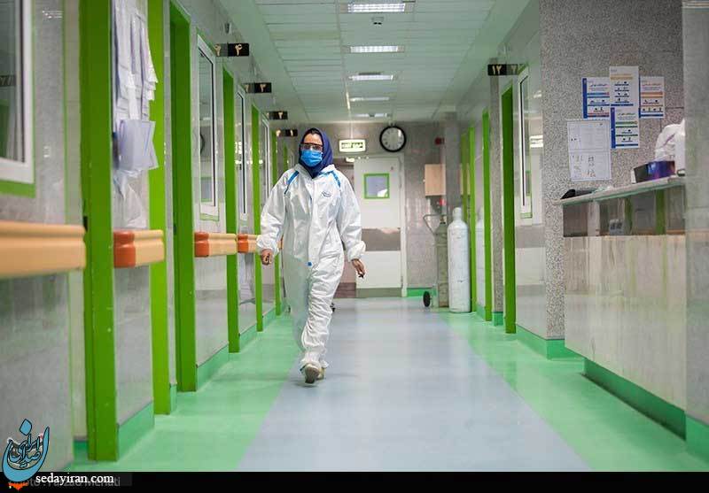 (تصاویر) وضعیت بحرانی بیمارستان تخصصی کرونا_کرمانشاه