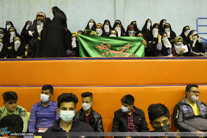 (تصاویر) گردهمایی بزرگ اقتدار بسیجیان لارستان برگزار شد
