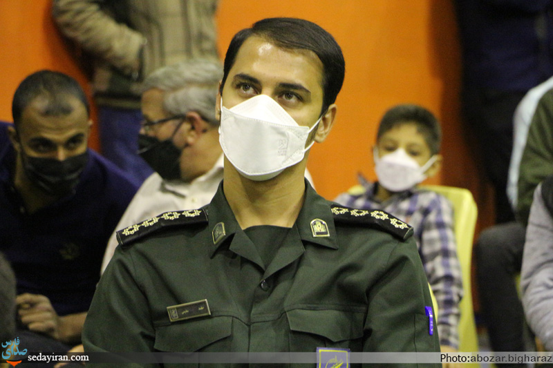 (تصاویر) گردهمایی بزرگ اقتدار بسیجیان لارستان برگزار شد