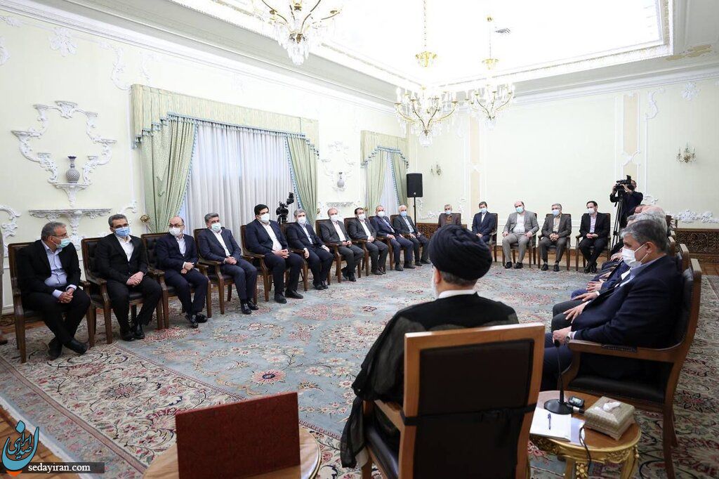 دیدار نوروزی مقامات کشوری و لشکری با رئیسی