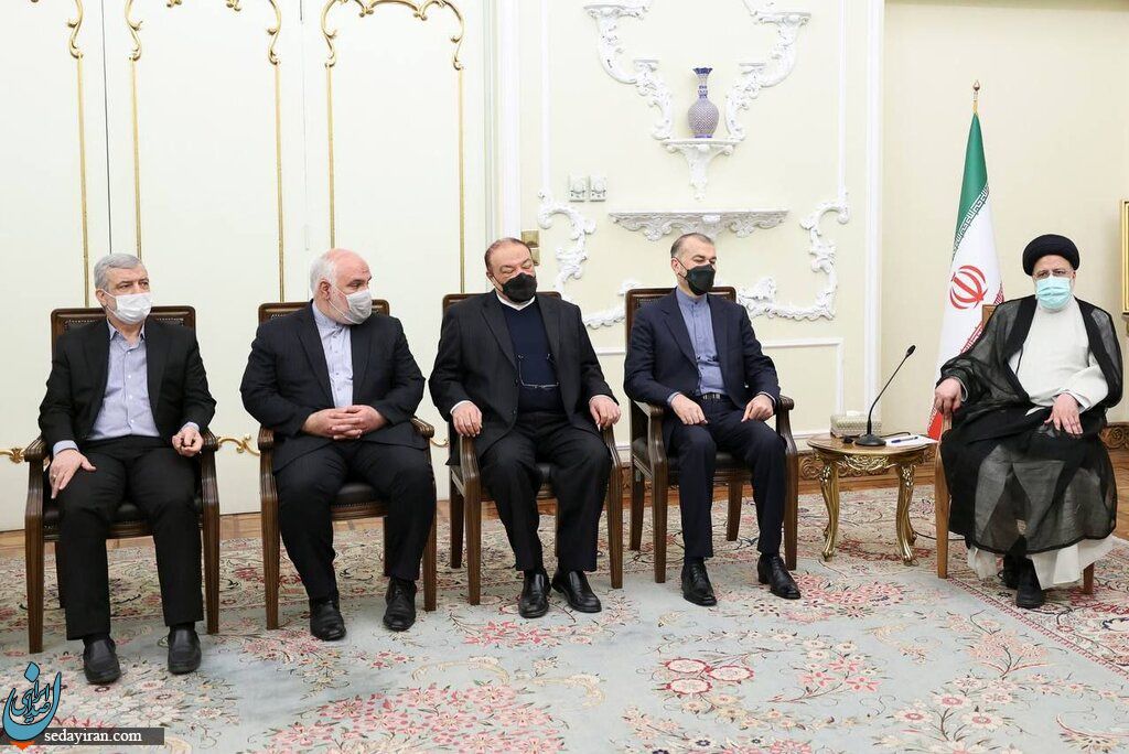 دیدار نوروزی مقامات کشوری و لشکری با رئیسی