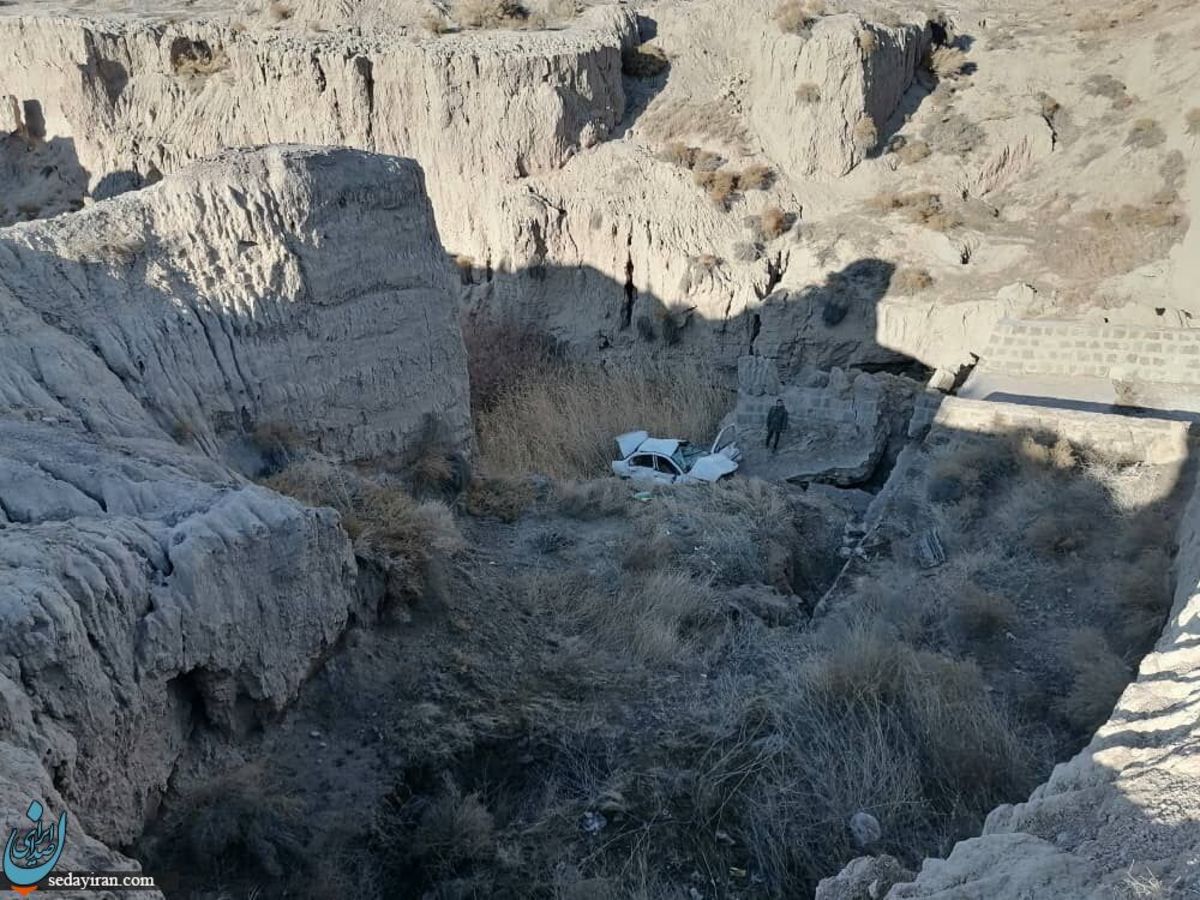علت سقوط پراید به گودال آب و کشته شدن 5 نفر از زبان فرماندار گچساران یک زیر گذر در حال ساخت بود!
