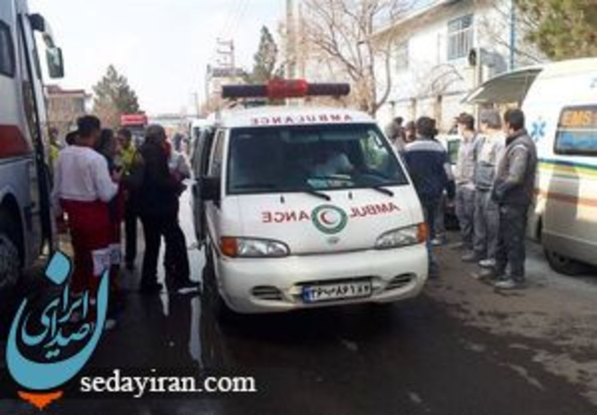 (تصاویر) انفجار مهیب در در کارخانه رنگ‌سازی آذرشهر شمار مصدومان اعلام شد
