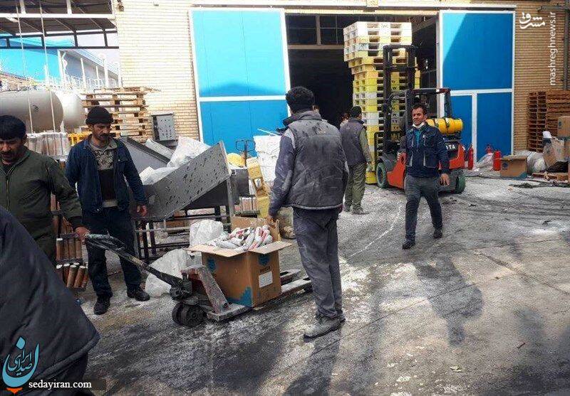 انفجار مهیب در در کارخانه رنگ‌سازی آذرشهر / شمار مصدومان اعلام شد