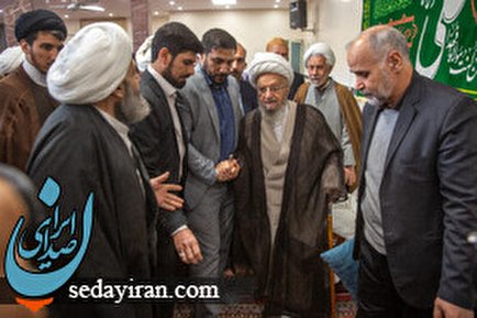 (تصاویر) مراسم عمامه گذاری طلاب در روز میلاد علی(ع) در قم