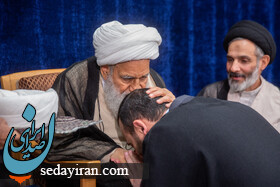 (تصاویر) مراسم عمامه گذاری طلاب در روز میلاد علی(ع) در قم