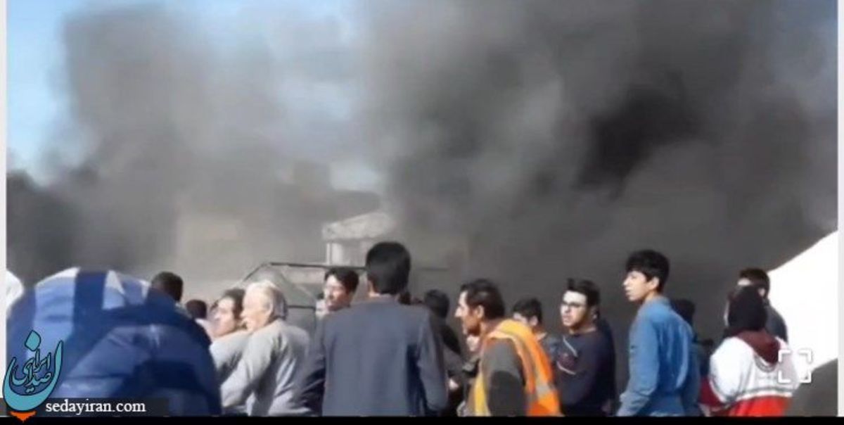 جزییات آتش‌ گرفتن چادر زلزله‌زدگان در خوی