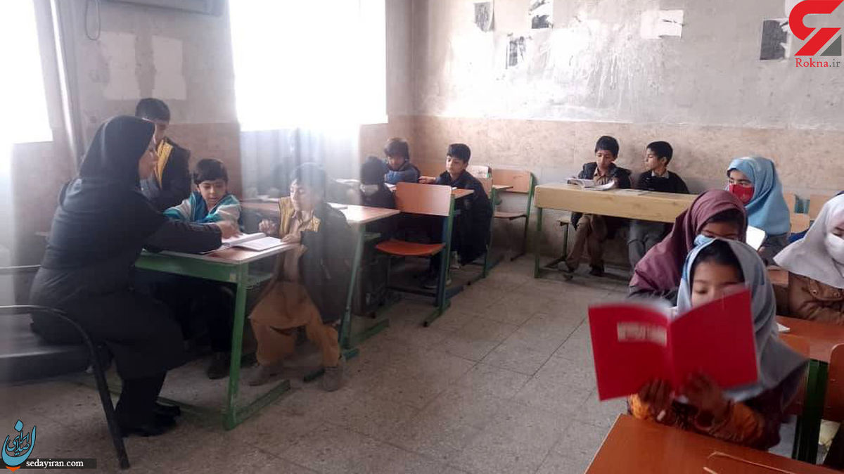 آتش سوزی بخاری نفتی در کلاس درسی دانش آموزان در روستایی از سیستان و بلوچستان رخ داد