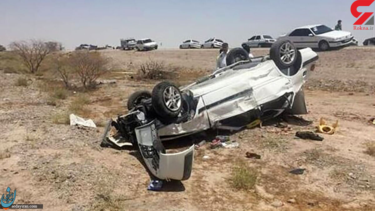 تصادف خودروی معلمان دلیجان ۴ معلم دچار حادثه شدند