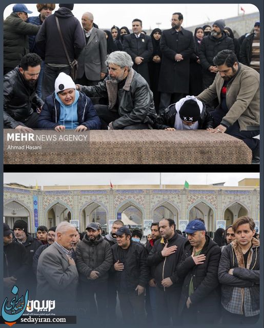 (تصاویر) وداع تلخ خانواده شهرام عبدلی و هنرمندان با پیکر او (تصاویر) وداع تلخ خانواده شهرام عبدلی و هنرمندان با پیکر او