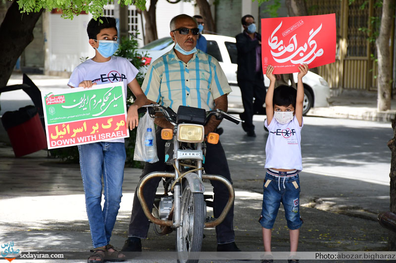 (تصاویر) راهپیمایی روز جهانی قدس در شهر لار