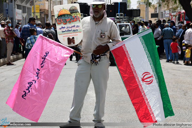 (تصاویر) راهپیمایی روز جهانی قدس در شهر لار