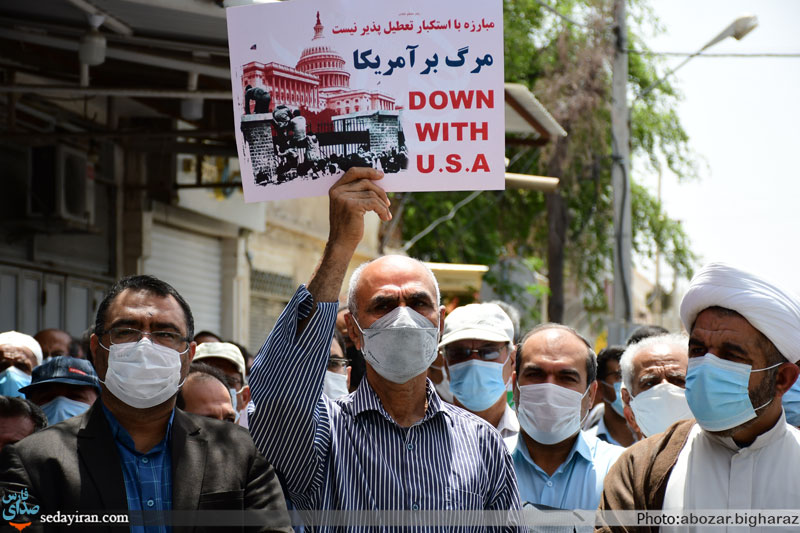 (تصاویر) راهپیمایی روز جهانی قدس در شهر لار