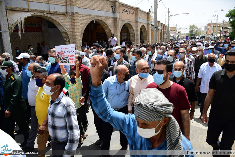 (تصاویر) راهپیمایی روز جهانی قدس در شهر لار