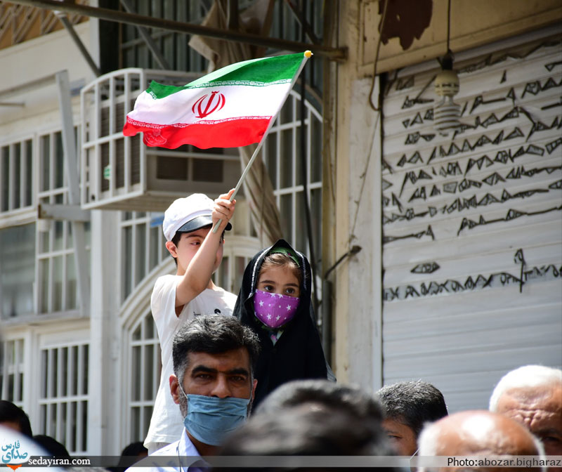(تصاویر) راهپیمایی روز جهانی قدس در شهر لار