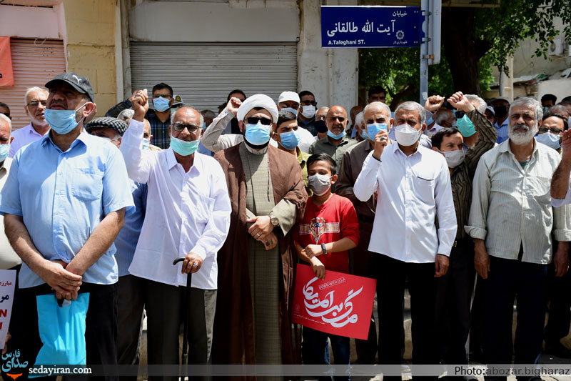 (تصاویر) راهپیمایی روز جهانی قدس در شهر لار