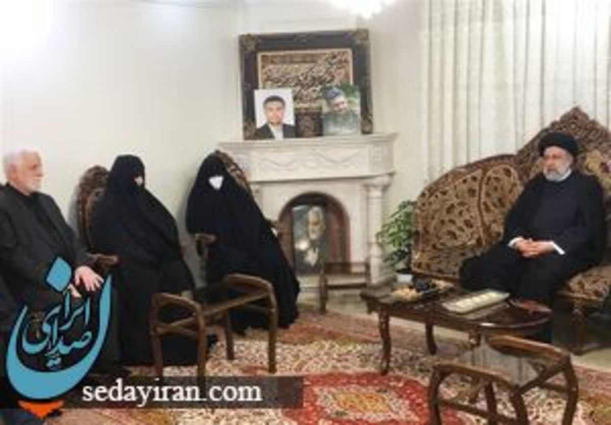 رئیسی در منزل شهید صیاد خدایی حضور یافت