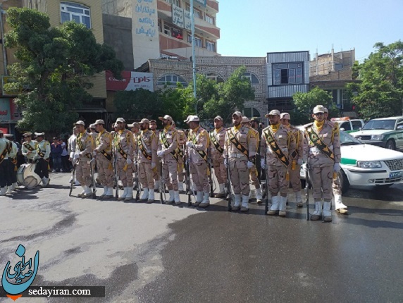 (تصاویر) مراسم تشییع و خاکسپاری شهید مرزبان مهدی برزگر در اهر