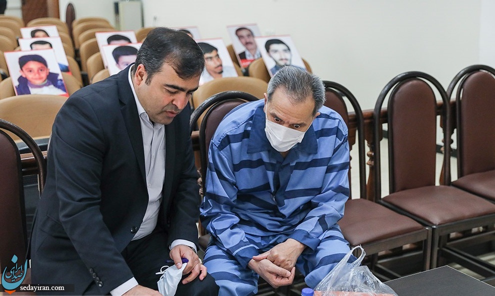 تصاویری از ششمین جلسه دادگاه جمشید شارمهد