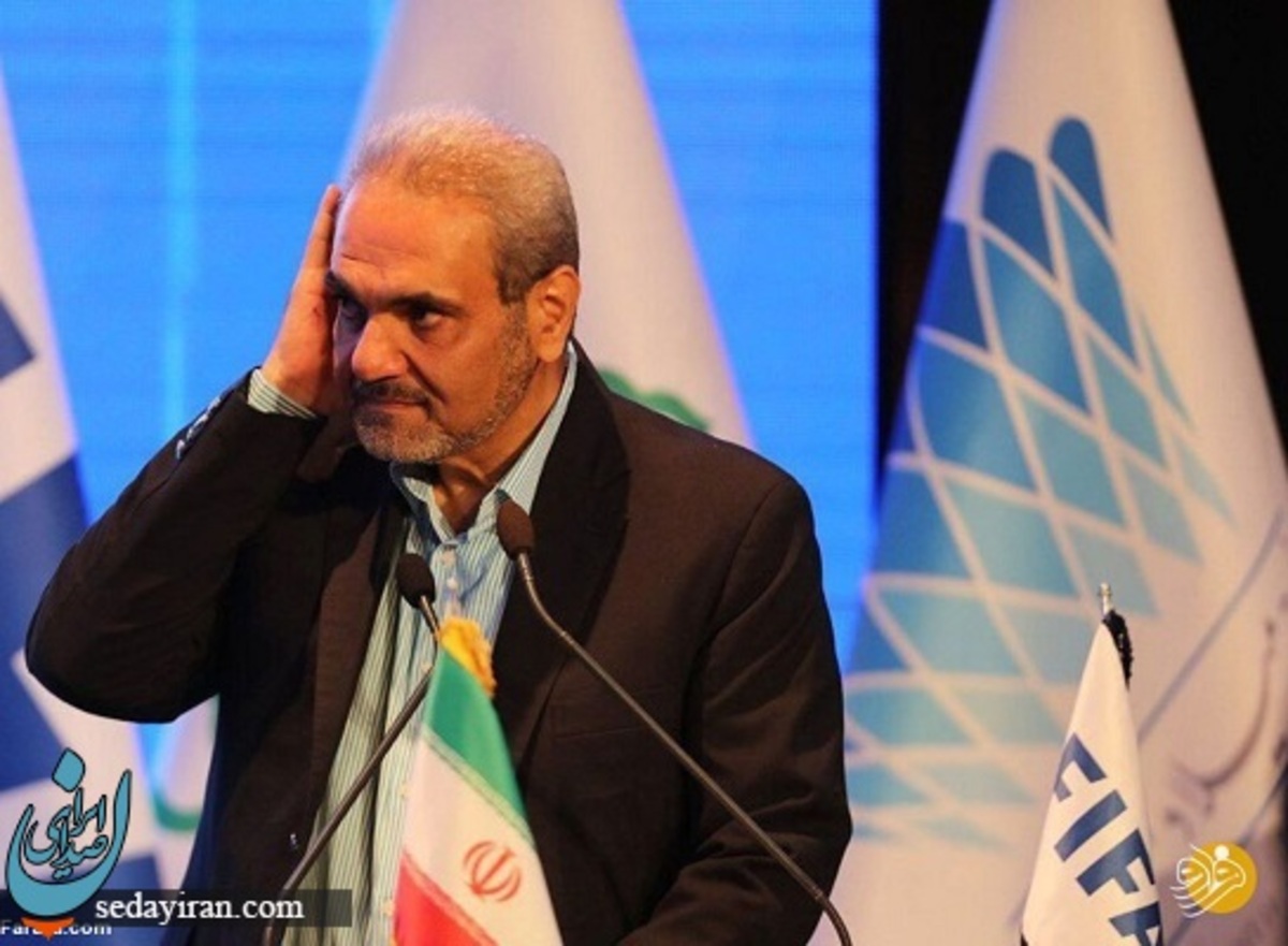 (تصاویر) سخنان خیابانی در واکنش به بی نظمی در مراسم رونمایی از کاپ جهانی: من مقصرم!