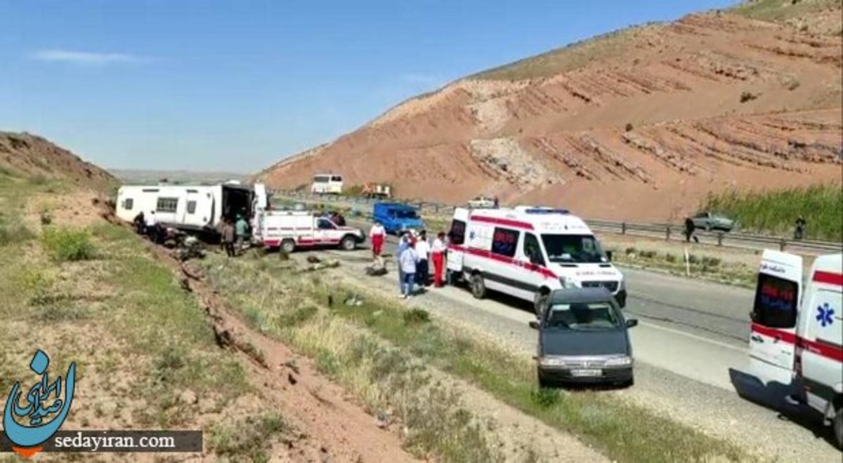 آتش‌سوزی اتوبوس حامل زائران اربعین از شهرستان بناب ماجرا چیست؟