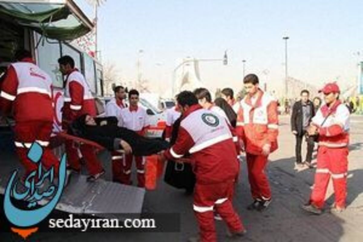اتوبوس حامل زائران اربعین در ایلام واژگون شد مصدومیت 35 نفر