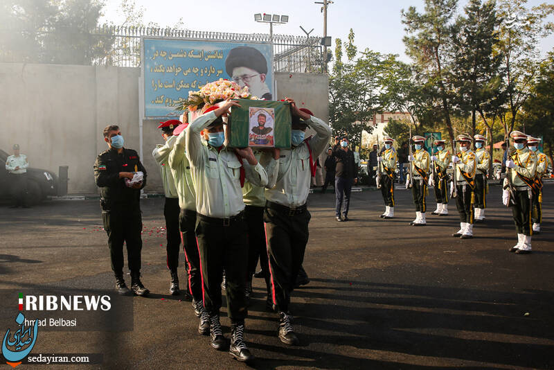 (تصاویر) برگزاری مراسم تشییع شهید مهدی لطفی در تهران (تصاویر) برگزاری مراسم تشییع شهید مهدی لطفی در تهران
