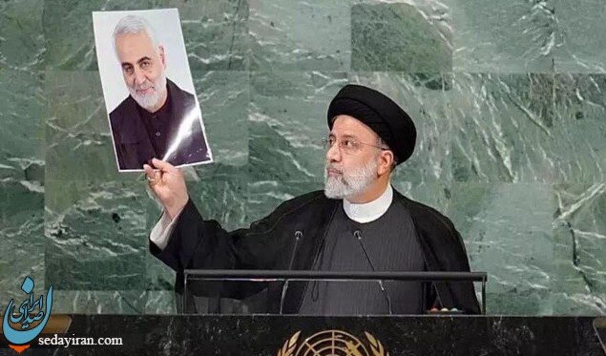 کاریکاتور اهانت آمیزشارلی ابدو علیه رئیسی و سردار سلیمانی دشمنان عصبانی از اقدام شجاعانه رییس جمهور ایران
